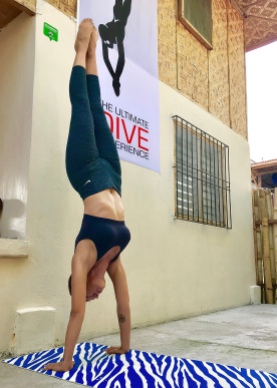Freediving rule #7: I don’t always do yoga; but when I do, I make sure I look good doing it.